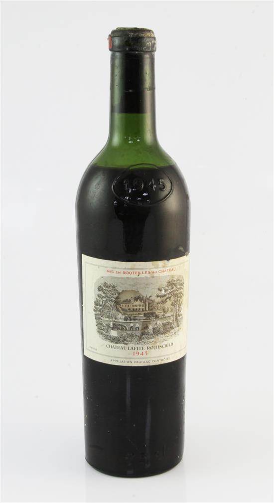 One bottle of Chateau Lafite 1945,